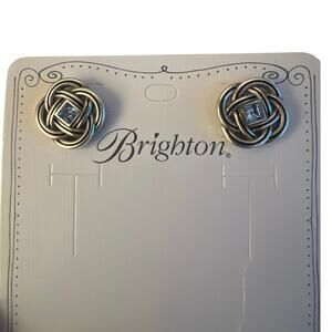 Brighton Interlock Shine Post Earrings